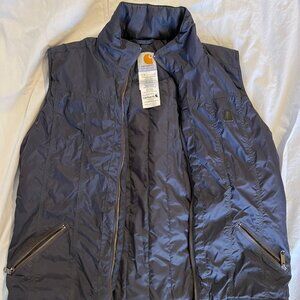 Women's Carhartt Blue Vest Regular M